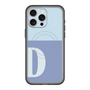 スリムプロテクションプレミアムケース with MagSafe［ オリジナル - initial two tone - D blue ］