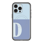 スリムプロテクションプレミアムケース with MagSafe［ オリジナル - initial two tone - D blue ］
