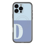スリムプロテクションプレミアムケース with MagSafe［ オリジナル - initial two tone - D blue ］