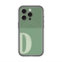 スリムプロテクションプレミアムケース with MagSafe［ オリジナル - initial two tone - D green ］