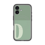 スリムプロテクションプレミアムケース with MagSafe［ オリジナル - initial two tone - D green ］