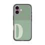 スリムプロテクションプレミアムケース with MagSafe［ オリジナル - initial two tone - D green ］