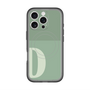 スリムプロテクションプレミアムケース with MagSafe［ オリジナル - initial two tone - D green ］