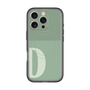 スリムプロテクションプレミアムケース with MagSafe［ オリジナル - initial two tone - D green ］