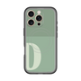 スリムプロテクションプレミアムケース with MagSafe［ オリジナル - initial two tone - D green ］