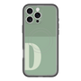 スリムプロテクションプレミアムケース with MagSafe［ オリジナル - initial two tone - D green ］