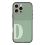 スリムプロテクションプレミアムケース with MagSafe［ オリジナル - initial two tone - D green ］