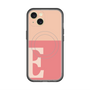 スリムプロテクションプレミアムケース with MagSafe［ オリジナル - initial two tone - E pink ］