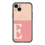 スリムプロテクションプレミアムケース with MagSafe［ オリジナル - initial two tone - E pink ］