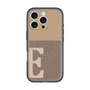 スリムプロテクションプレミアムケース with MagSafe［ オリジナル - initial two tone - E brown ］