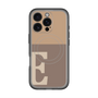 スリムプロテクションプレミアムケース with MagSafe［ オリジナル - initial two tone - E brown ］