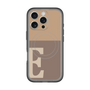 スリムプロテクションプレミアムケース with MagSafe［ オリジナル - initial two tone - E brown ］