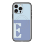 スリムプロテクションプレミアムケース with MagSafe［ オリジナル - initial two tone - E blue ］