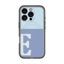スリムプロテクションプレミアムケース with MagSafe［ オリジナル - initial two tone - E blue ］