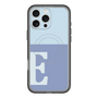 スリムプロテクションプレミアムケース with MagSafe［ オリジナル - initial two tone - E blue ］