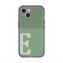 スリムプロテクションプレミアムケース with MagSafe［ オリジナル - initial two tone - E green ］
