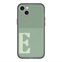 スリムプロテクションプレミアムケース with MagSafe［ オリジナル - initial two tone - E green ］