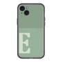 スリムプロテクションプレミアムケース with MagSafe［ オリジナル - initial two tone - E green ］