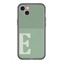 スリムプロテクションプレミアムケース with MagSafe［ オリジナル - initial two tone - E green ］