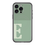 スリムプロテクションプレミアムケース with MagSafe［ オリジナル - initial two tone - E green ］