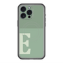 スリムプロテクションプレミアムケース with MagSafe［ オリジナル - initial two tone - E green ］