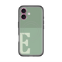 スリムプロテクションプレミアムケース with MagSafe［ オリジナル - initial two tone - E green ］