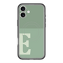 スリムプロテクションプレミアムケース with MagSafe［ オリジナル - initial two tone - E green ］