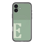 スリムプロテクションプレミアムケース with MagSafe［ オリジナル - initial two tone - E green ］