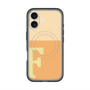 スリムプロテクションプレミアムケース with MagSafe［ オリジナル - initial two tone - F orange ］