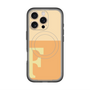 スリムプロテクションプレミアムケース with MagSafe［ オリジナル - initial two tone - F orange ］