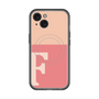 スリムプロテクションプレミアムケース with MagSafe［ オリジナル - initial two tone - F pink ］
