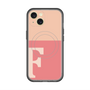 スリムプロテクションプレミアムケース with MagSafe［ オリジナル - initial two tone - F pink ］