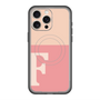 スリムプロテクションプレミアムケース with MagSafe［ オリジナル - initial two tone - F pink ］