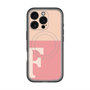 スリムプロテクションプレミアムケース with MagSafe［ オリジナル - initial two tone - F pink ］