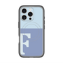 スリムプロテクションプレミアムケース with MagSafe［ オリジナル - initial two tone - F blue ］