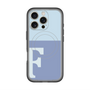 スリムプロテクションプレミアムケース with MagSafe［ オリジナル - initial two tone - F blue ］
