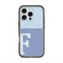 スリムプロテクションプレミアムケース with MagSafe［ オリジナル - initial two tone - F blue ］