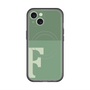 スリムプロテクションプレミアムケース with MagSafe［ オリジナル - initial two tone - F green ］