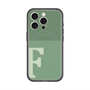スリムプロテクションプレミアムケース with MagSafe［ オリジナル - initial two tone - F green ］