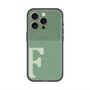 スリムプロテクションプレミアムケース with MagSafe［ オリジナル - initial two tone - F green ］