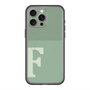 スリムプロテクションプレミアムケース with MagSafe［ オリジナル - initial two tone - F green ］