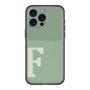 スリムプロテクションプレミアムケース with MagSafe［ オリジナル - initial two tone - F green ］