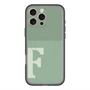 スリムプロテクションプレミアムケース with MagSafe［ オリジナル - initial two tone - F green ］