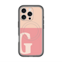 スリムプロテクションプレミアムケース with MagSafe［ オリジナル - initial two tone - G pink ］
