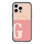 スリムプロテクションプレミアムケース with MagSafe［ オリジナル - initial two tone - G pink ］