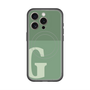 スリムプロテクションプレミアムケース with MagSafe［ オリジナル - initial two tone - G green ］