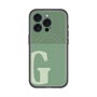 スリムプロテクションプレミアムケース with MagSafe［ オリジナル - initial two tone - G green ］