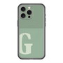 スリムプロテクションプレミアムケース with MagSafe［ オリジナル - initial two tone - G green ］