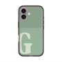スリムプロテクションプレミアムケース with MagSafe［ オリジナル - initial two tone - G green ］