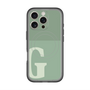 スリムプロテクションプレミアムケース with MagSafe［ オリジナル - initial two tone - G green ］